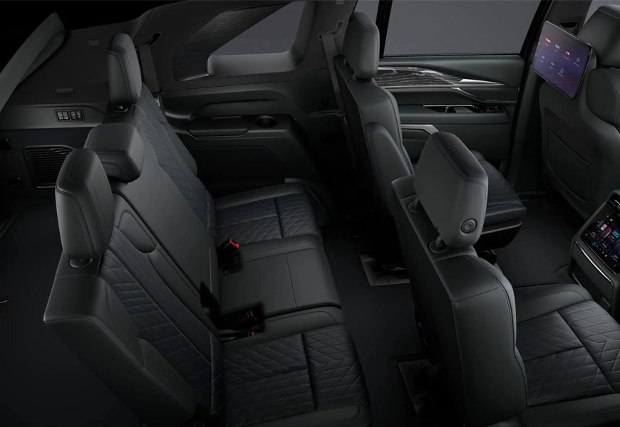 Interior del Cadillac Escalade