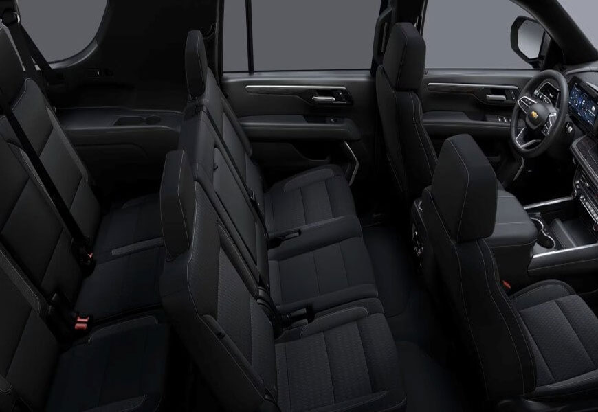 Interior del Chevrolet Suburban